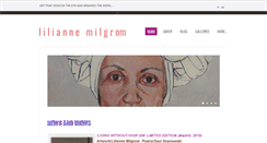 Desktop Screenshot of liliannemilgrom.com